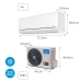 Ar-Condicionado Split Inverter Midea AI Ecomaster 9.000 BTUs Frio 220V R32