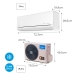 Ar-Condicionado Split Inverter Midea AI Ecomaster 12.000 BTUs Frio 220V R32