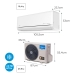 Ar-Condicionado Split Inverter Midea AI Ecomaster 24.000 BTUs Frio 220V R32