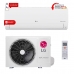 Ar-condicionado LG Dual Inverter Inverter Voice Split Hi Wall 9.000 Btu/h R32 Frio 220V